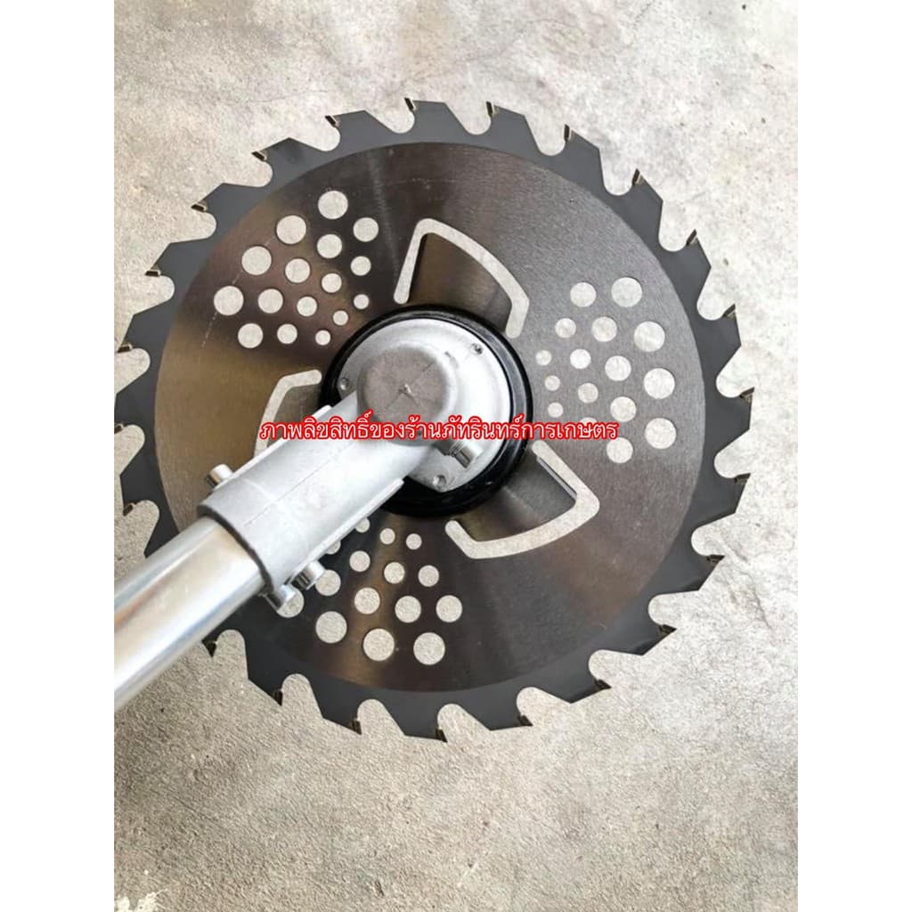 ใบตัดหญ้าMARTEC แท้ รุ่นใหม่ มี 2 ชั้น มีกันหญ้าพันแกน ขนาด10นิ้ว รูปที่ 6