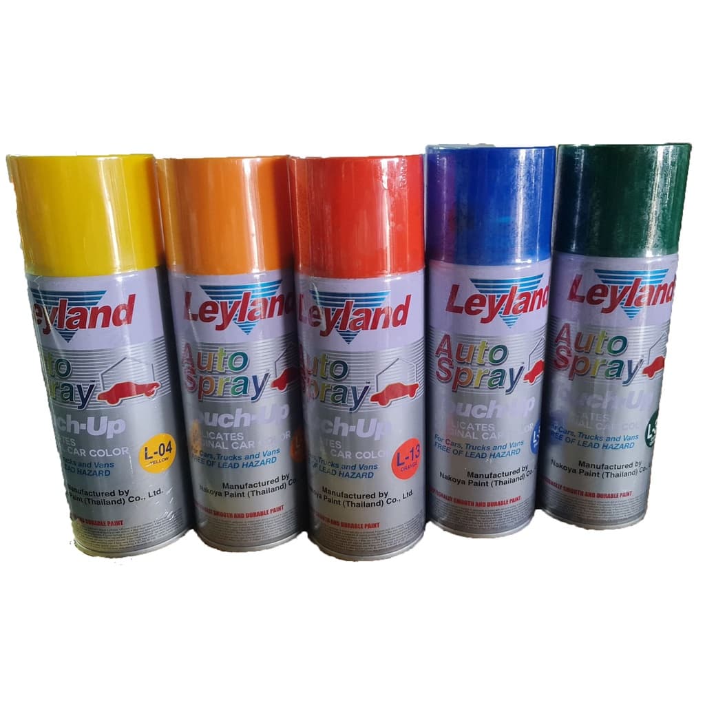 สีสเปรย์ สีพ่นรถยนต์ เลย์แลนด์ กลุ่มสี Leyland รูปที่ 2