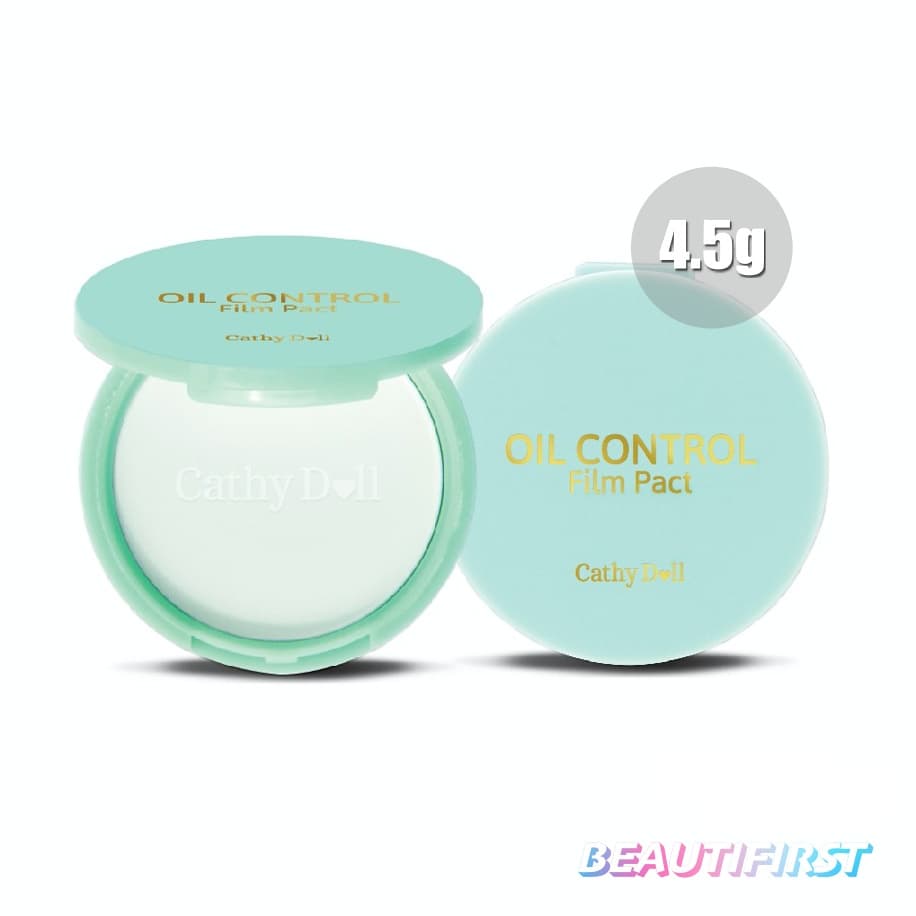 แป้งตลับ CATHY DOLL OIL CONTROL FILM PACT TRANSLUCENT 4.5g รูปที่ 1