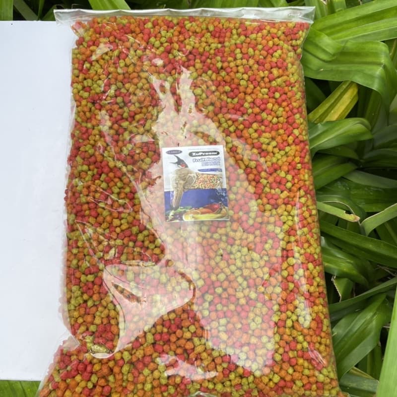 Zupreem FruitBlend ซูพรีม อาหารนก ผลไม้อัดเม็ดแบ่งขาย นำเข้าจากอเมริกา รูปที่ 5
