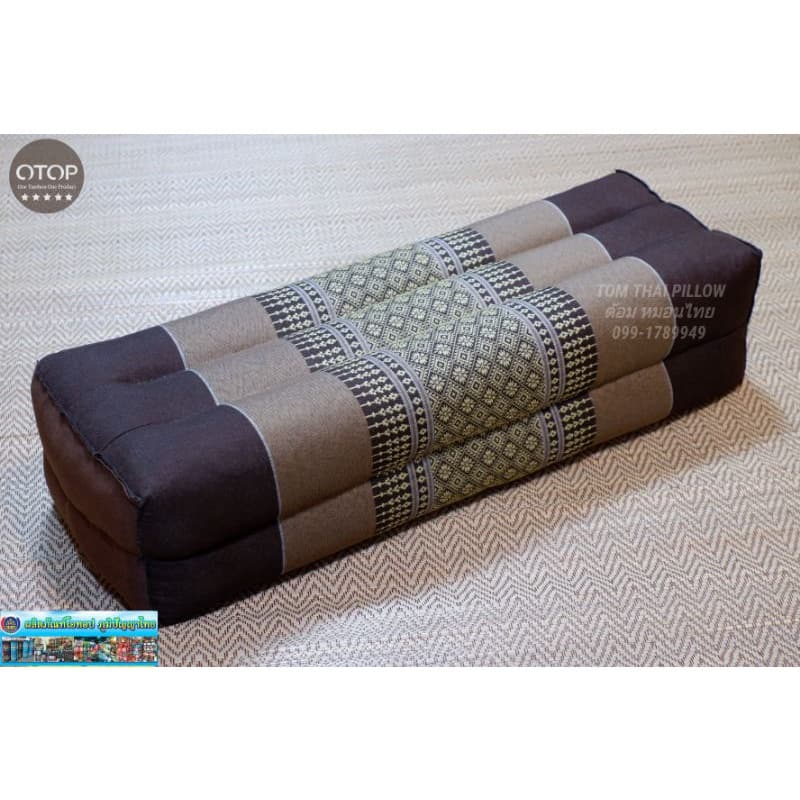หมอนหนุนยาว หมอนขิดลายไทย OTOP ขนาด 50×18×13 ซม. รูปที่ 1