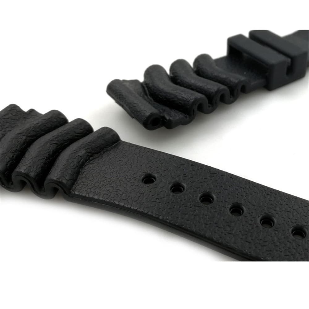 สายนาฬิกาข้อมือซิลิโคน กันน้ํา ขนาด 18 มม. 20 มม. 22 มม. พร้อมโลโก้ สําหรับ Seiko Watch Band เหมาะกับผู้ชาย และผู้หญิง รูปที่ 5