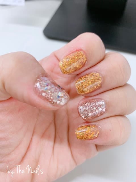 มีโค้ด‍กริตเตอร์สีแน่น‼ สีเจลกากเพชร วิ้งๆแน่นๆ Gel สีทาเล็บเจล กากเพชร GT รูปที่ 8