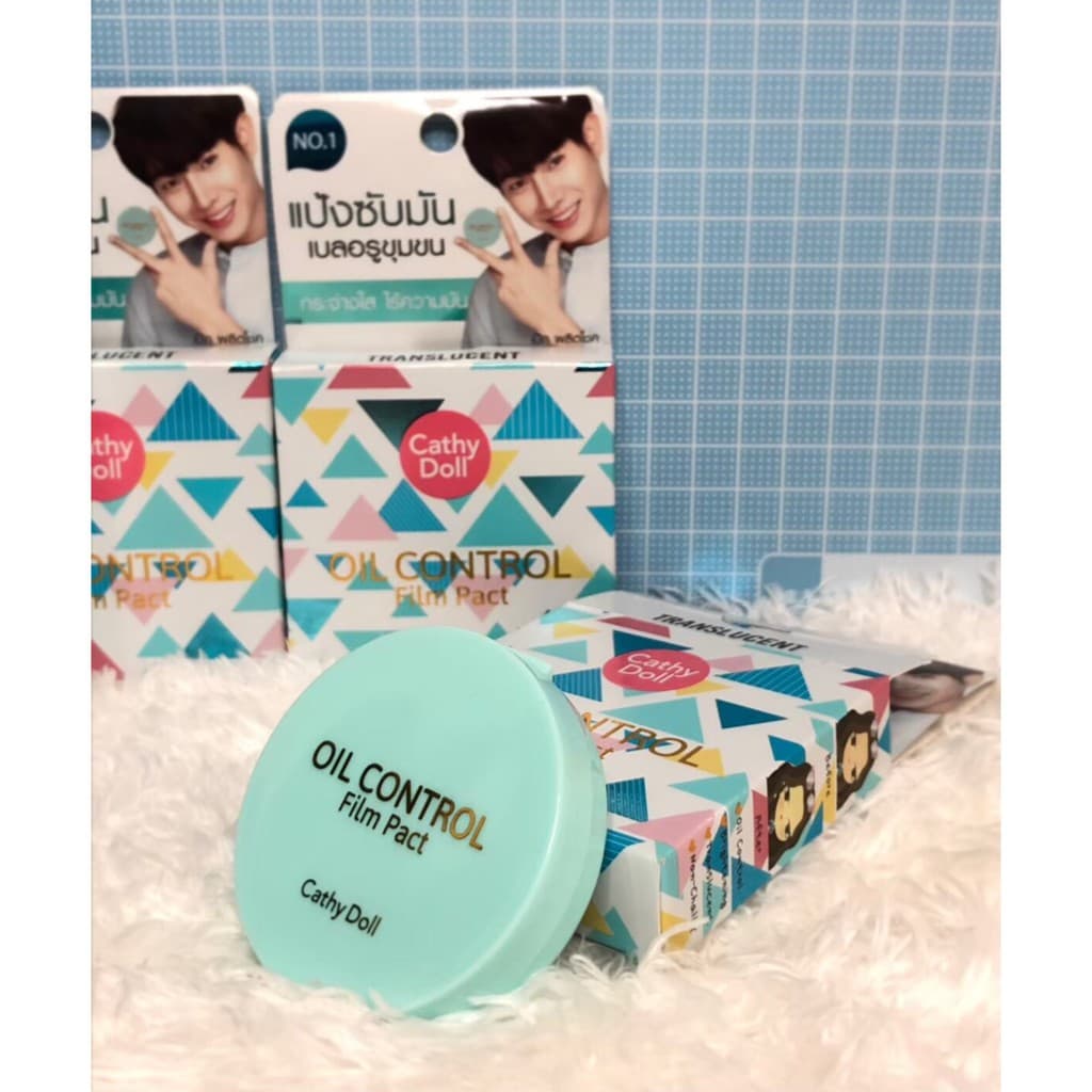 Cathy Doll Oil Control Film Pact 4.5g แป้งซับมัน รูปที่ 3