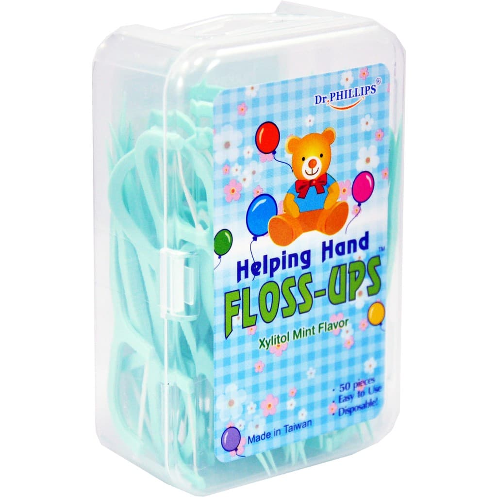 DR.PHILLIPS FLOSS PICS 50 PCS. ไหมขัดฟัน-ไม้จิ้มฟันชนิดมีด้ามจับ ดร.ฟิลลิปส์ 50 ชิ้น รูปที่ 3