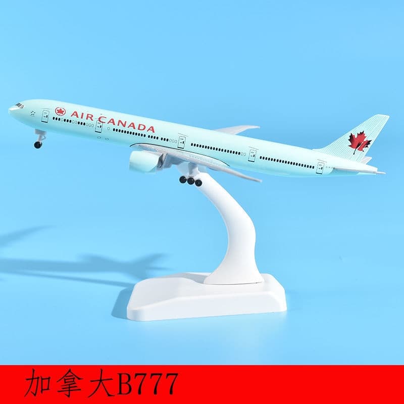 โมเดลเครื่องบิน "ส่งจากไทย" ขนาด 20 CM ตัวลำทำจากเหล็กอัลลอย ฐานตั้งถอดออกได้ มีล้อ ลำใหญ่ สวย งานละเอียด รูปที่ 9
