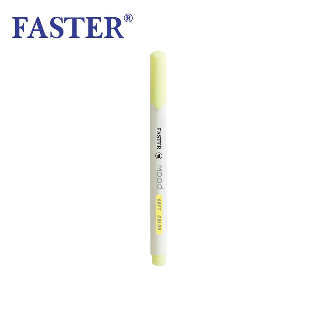 FASTER ปากกาไฮไลท์ มู๊ด mood ปากกาเน้นข้อความ ราคาต่อด้าม รหัส HT838 รูปที่ 6