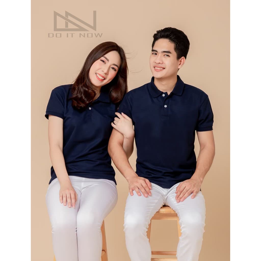 เสื้อโปโลแขนจั๊ม สีกรม By Doitnow สินค้าคุณภาพ จากแห่งผลิตโดยตรง!! รูปที่ 8