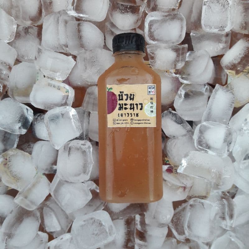 น้ำบ๊วยมะนาวเยาวราช | Plum Lime Juice สูตรเข้มข้นหวานน้อย อร่อยมาก จากบ๊วยมะนาวแท้ มีวิตามีนซีสูง ไม่ใส่สี ไร้สารกันบูด รูปที่ 1