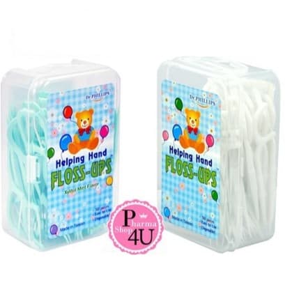DR.PHILLIPS FLOSS PICS 50 PCS. ไหมขัดฟัน-ไม้จิ้มฟันชนิดมีด้ามจับ ดร.ฟิลลิปส์ 50 ชิ้น รูปที่ 2