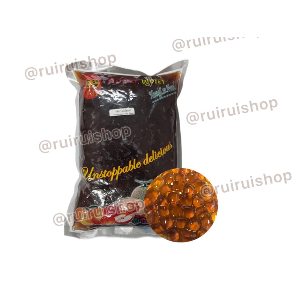 ไข่มุก บราวน์ชูก้า10 packมุกบราวชูก้าBrown Sugarหงส์ลี่่ฟู้ดส์-- รูปที่ 2