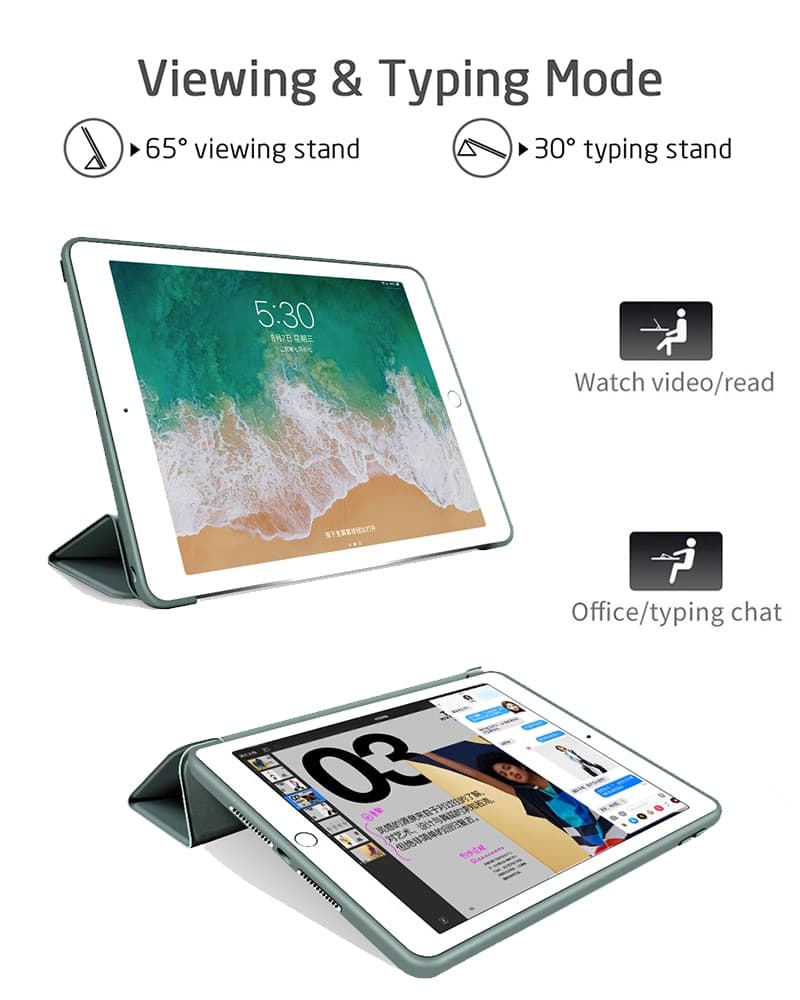 กรณี Huawei MatePad T10s 10.1" AGS3-L09/AGS3-W09 2022 Folding Stand Cover for Huawei T10 9.7" AGR-L09/W09 กรณีซิลิโคนที่ยืดหยุ่นนุ่ม TPU รูปที่ 7