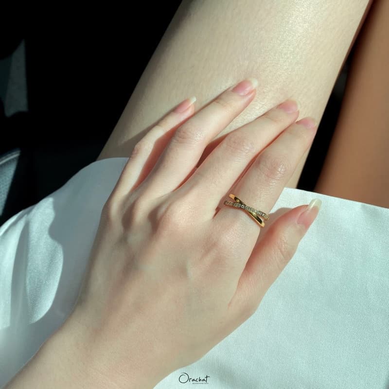 Orachat | X wink 14k ring. รูปที่ 6