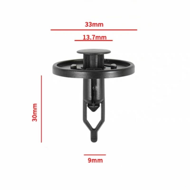 SKU-A488 พุกพลาสติกยึดกันชนหน้าและกระจังหน้า TOYOTA FORTUNER ฟอร์จูนเนอร์ รูปที่ 4