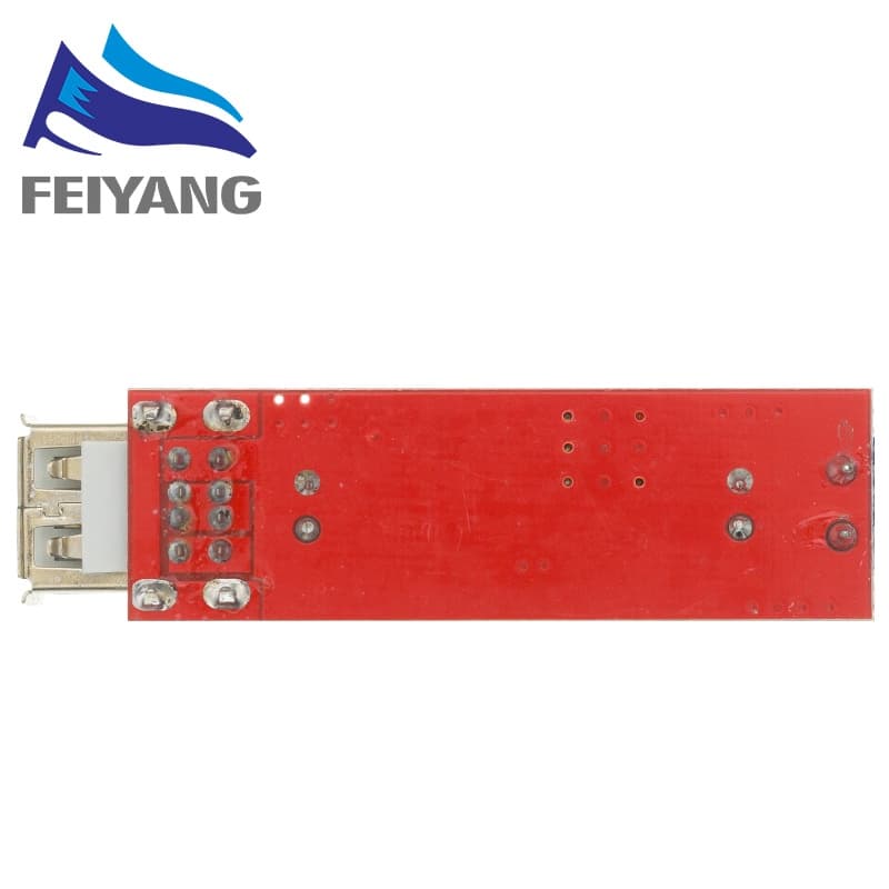โมดูลแปลง DC 6V-40V เป็น 5V 3A ชาร์จ USB คู่ สําหรับยานพาหนะ LM2596 รูปที่ 4