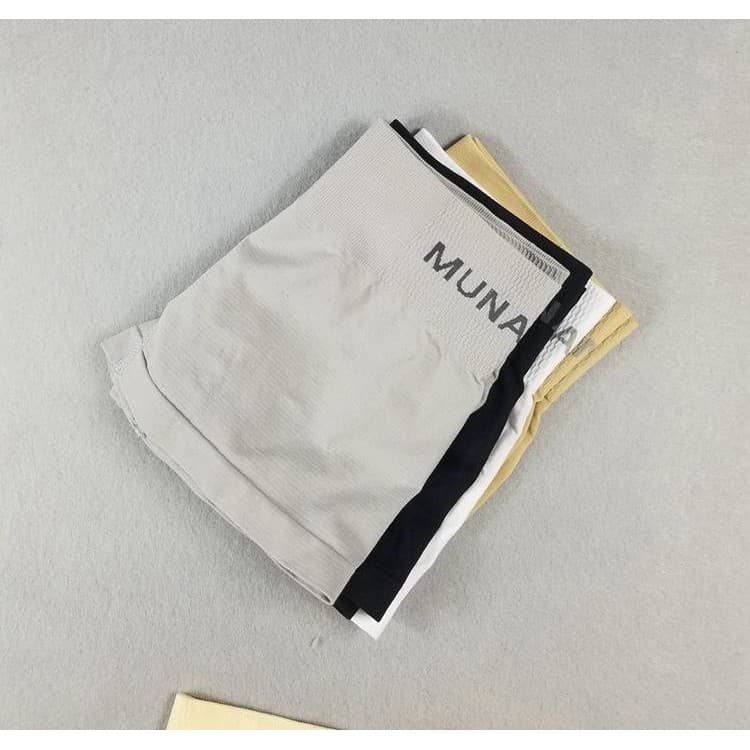AP 6207 กางเกงชั้นในสตรี boxer สเตย์ ใส่สบาย ระบายอากาศ ผ้ายืดหยุ่น ฟรีไซส์ 26-38 นิ้ว ชนิดขาสั้น รูปที่ 7