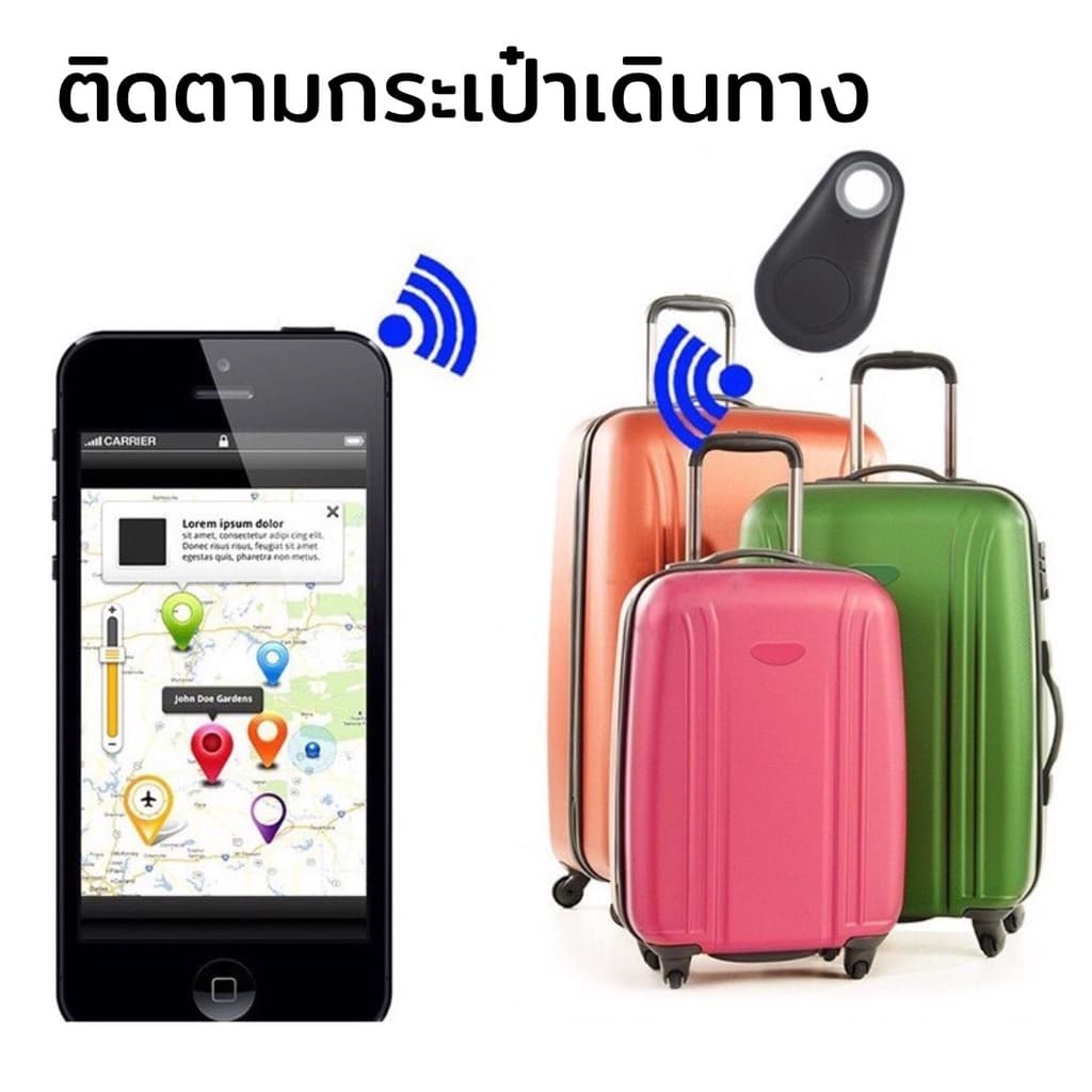 พวงกุญแจGPS ติดตามสัตว์เลี้ยง ติดตามของ และส่งเสียงเรียกได้ blutooth รูปที่ 6