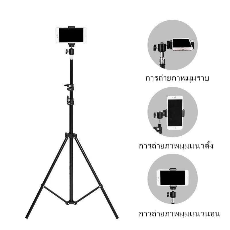 Live Tripod Selfie Stand ขาตั้งกล้องมือถือ ขาตั้งกล้อง ขาตั้งโทรศัพท์มือถือ รูปที่ 2