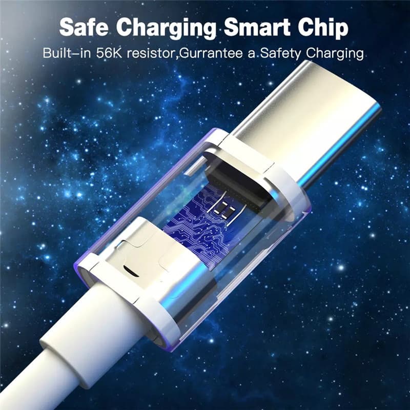 66W 6A Super Fast Charger Cable Type C สายชาร์จข้อมูล รูปที่ 6