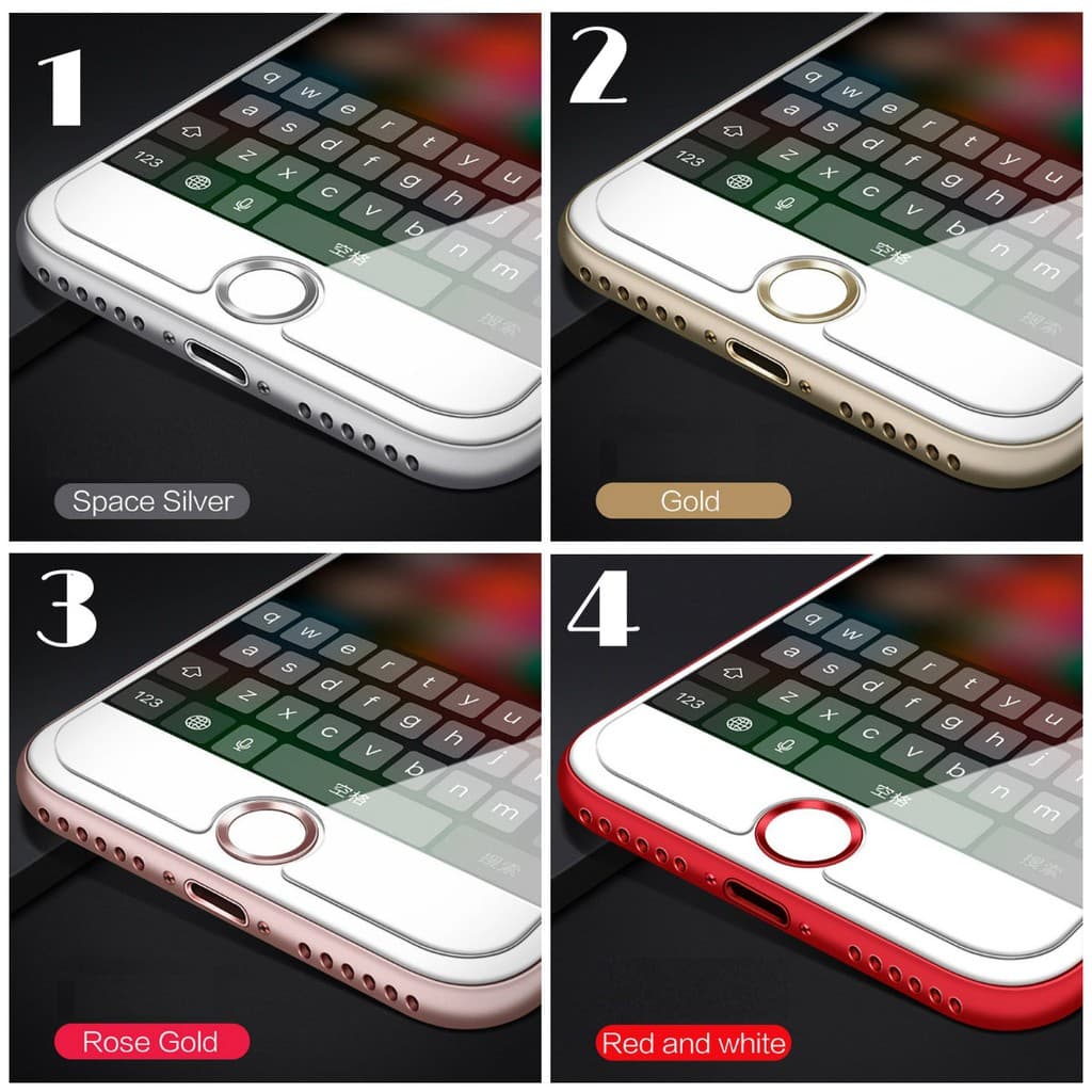 ตัวครอบถนอมปุ่มโฮม ซื้อ 3 ฟรี 1 Iphone แบบสแกนลายนิ้วมือได้ เรียบหรู สไตล์ Minimalist By MUISUNGSHOP รูปที่ 5