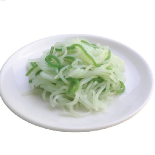 MOKI บุกเส้นสั้นเขียวขาว 2000กรัม เส้นบุก บุกเพื่อสุขภาพ คีโต เส้นไร้แป้ง Konjac noodle white and green รูปที่ 6
