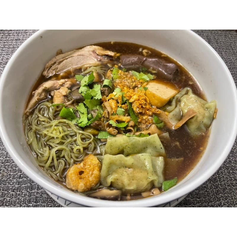 เกี๊ยวผัก spinach, kale and spirulina wonton เกี๊ยวสดแผ่นใหญ่ กรอบฟู ไม่ใส่สารกันบูด รูปที่ 8