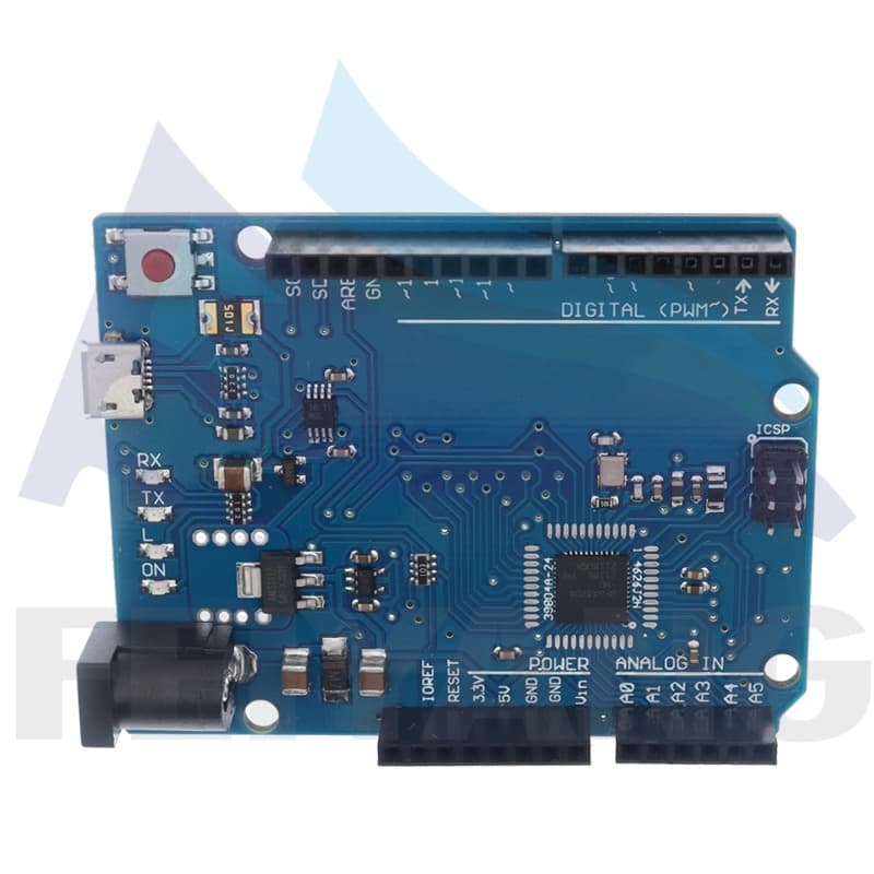 Leonardo R3 บอร์ดไมโครคอนโทรลเลอร์ Atmega32u4 พร้อมสายเคเบิล USB สําหรับ Arduino DIY รูปที่ 4