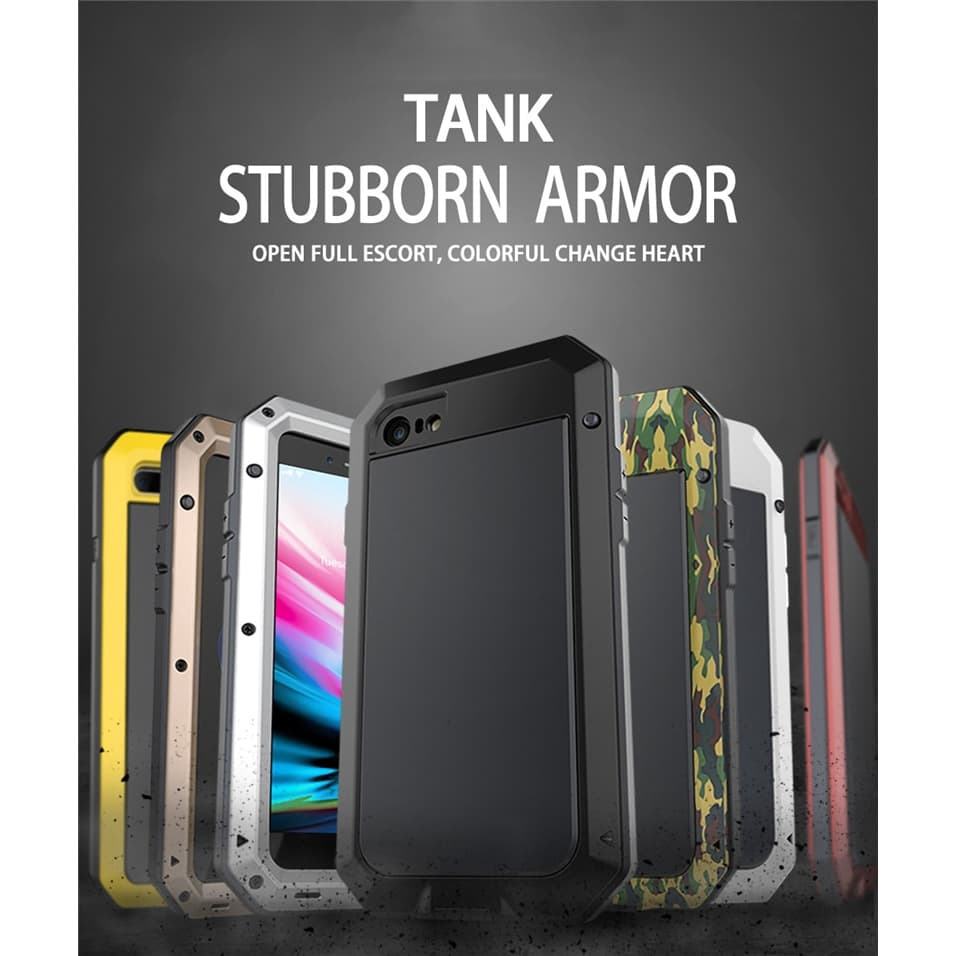 Heavy Duty ป้องกัน Doom Armor โลหะอลูมิเนียมเคสโทรศัพท์สําหรับ iPhone 11 Pro MAX กรณีกันกระแทกฝาครอบกันฝุ่น รูปที่ 5