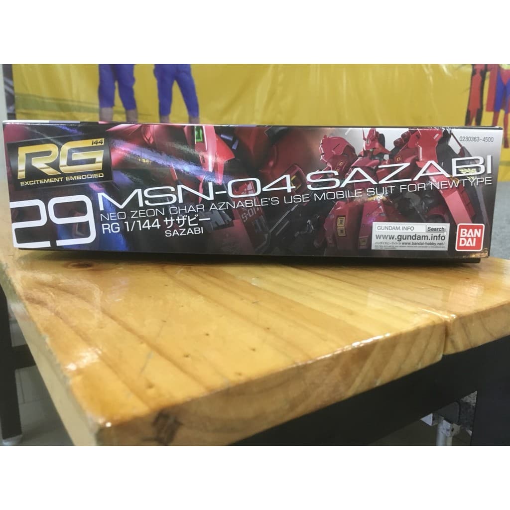 RG 29 1/144 MSN-04 Sazabi รูปที่ 4