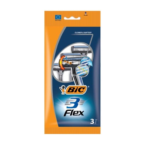Bic Razor Flex Pack 3pcs. บิคมีดโกนเฟล็กซ์แพค 3ชิ้น รูปที่ 2