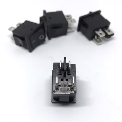 KCD1-104 สวิตซ์ เปิด-ปิด 4 ขา รุ่นอย่างดี 0-220VAC / DC มีของ ในไทย รูปที่ 4