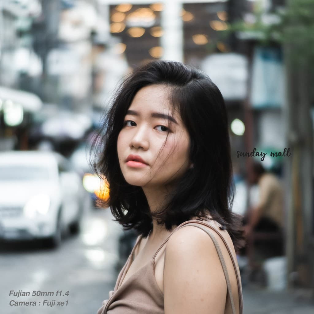 เลนส์ละลายหลัง 50mm f1.4เลนส์มือหมุน เลนส์หน้าชัดหลังเบลอ Fujian 50mm f1.4 Lens Sundaymall รูปที่ 3