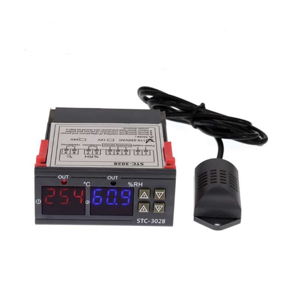 STC-3028 ควบคุมอุณหภูมิ และความชื้น STC 3028 220V 12V 24V รูปที่ 6