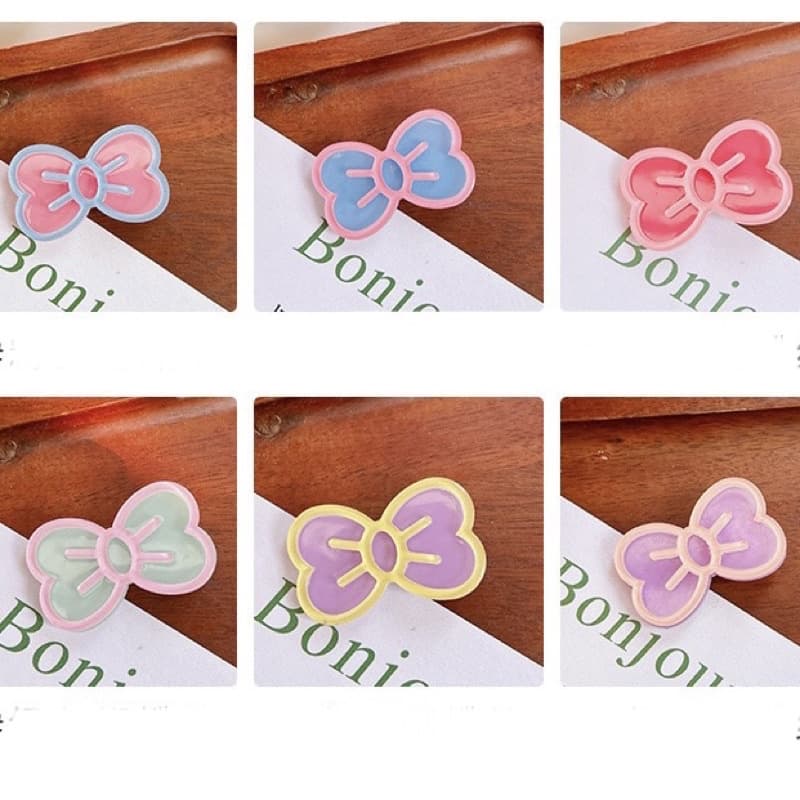 Cute 087 กิ๊บติดผม กิ๊บหนีบผมโบว์แสนหวาน สไตล์เกาหลี รูปที่ 5