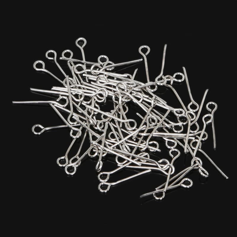 ก้านต่างหู หมุด พร้อมสต็อก Pins 16- 50 มม . 200 ชิ้น เข็มโลหะ เข็มหมุด สําหรับทําเครื่องประดับ Diy รูปที่ 5