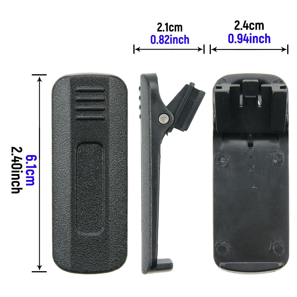Baofeng Bf-a58s Baofeng A58S คลิปเข็มขัดวิทยุสองทาง สําหรับแบตเตอรี่ Baofeng BL-9 GP-1900 IC-240 GP-F10 รูปที่ 8