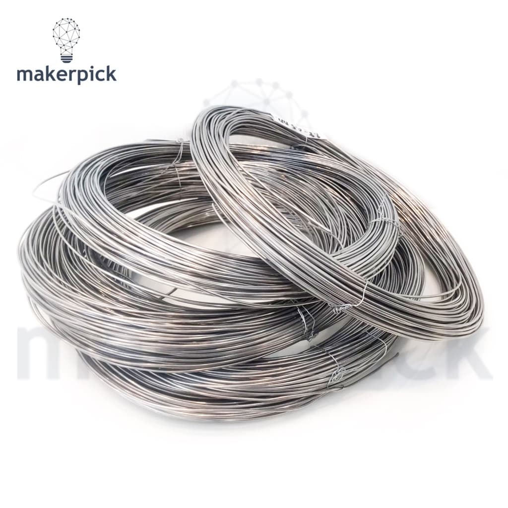 ลวดอลูมิเนียมกลม ขนาด 1, 1.5, 2 mm Aluminium Wire ลวดอลูมิเนียม ลวดดัดบอนไซ ลวดอะลูมิเนียม รูปที่ 3