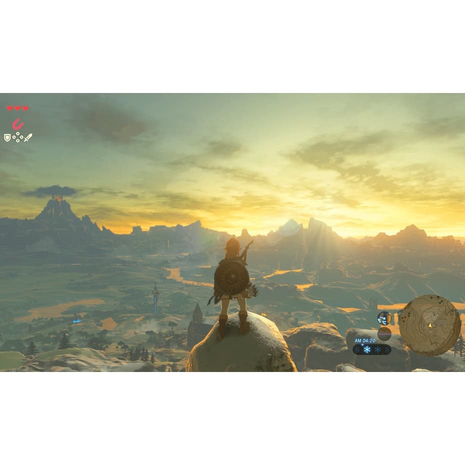 The Legend of Zelda Breath of the Wild แผ่น Nintendo Switch 2 Games รูปที่ 3