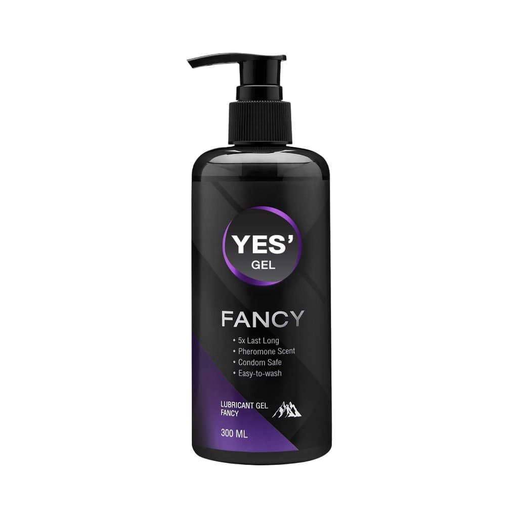 YES' Fancy Gel เจลหล่อลื่น Water-based สูตรแห้งช้า กลิ่นฟีโรโมน ปริมาณ 300ml รูปที่ 7
