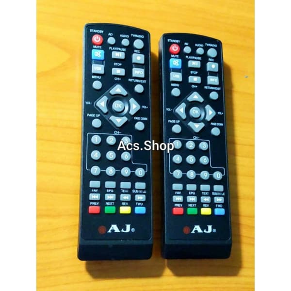 รีโมท กล่องดิจิตอล ยี่ห้อ เอเจ AJ ใช้กับกล่องดิจิตอล AJ ได้ทุกรุ่น รูปที่ 2