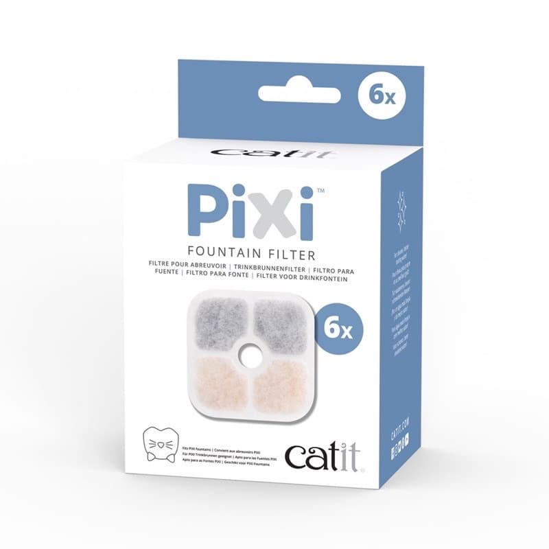 Catit pixi filter แผ่นกรองน้ำพุแคทอิท รุ่น pixi ใช่ได้ทุกรุ่นของ pixi รูปที่ 1
