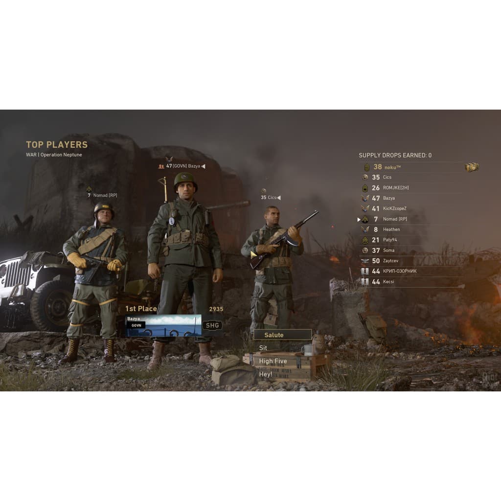 Pc เกมส์คอม Call of duty WWII เสียบเล่นได้เลย ไม่ต้องติดตั้ง รูปที่ 5