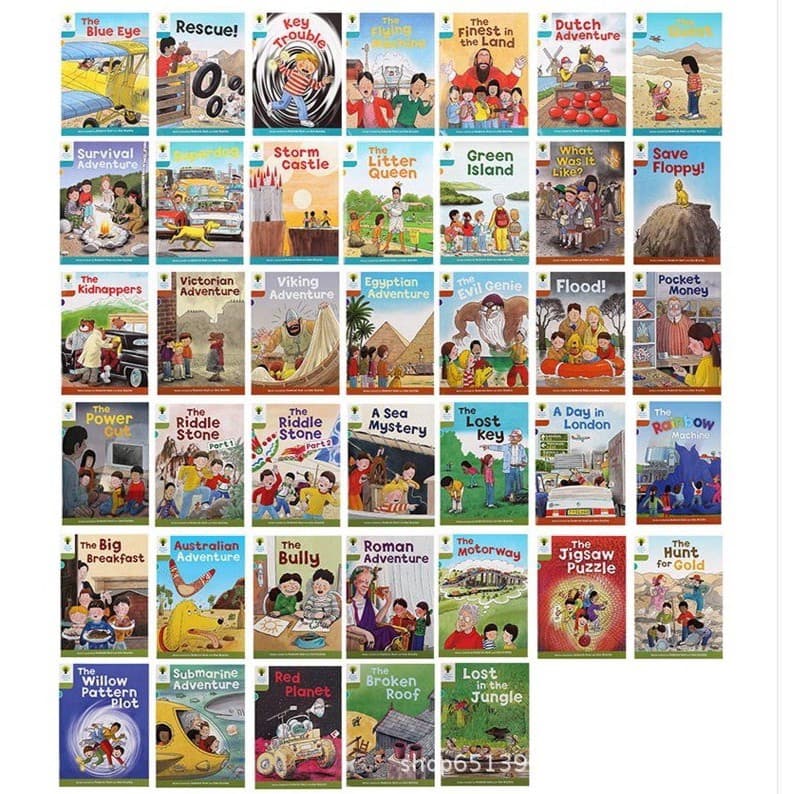 Oxford Reading Tree Level 1-3 4-6 7-9 10-12 English Phonics learning books หนังสือเด็กภาษาอังกฤษ ศัพท์ภาษาอังกฤษ รูปที่ 6