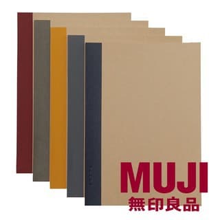 MUJI สมุดเส้นบรรทัด ขนาด B5 สมุดมูจิ สมุดแบบเส้นบรรทัด แพ็ค 5 เล่ม กระดาษเขียนลื่น มาตรฐานญี่ปุ่น รูปที่ 7
