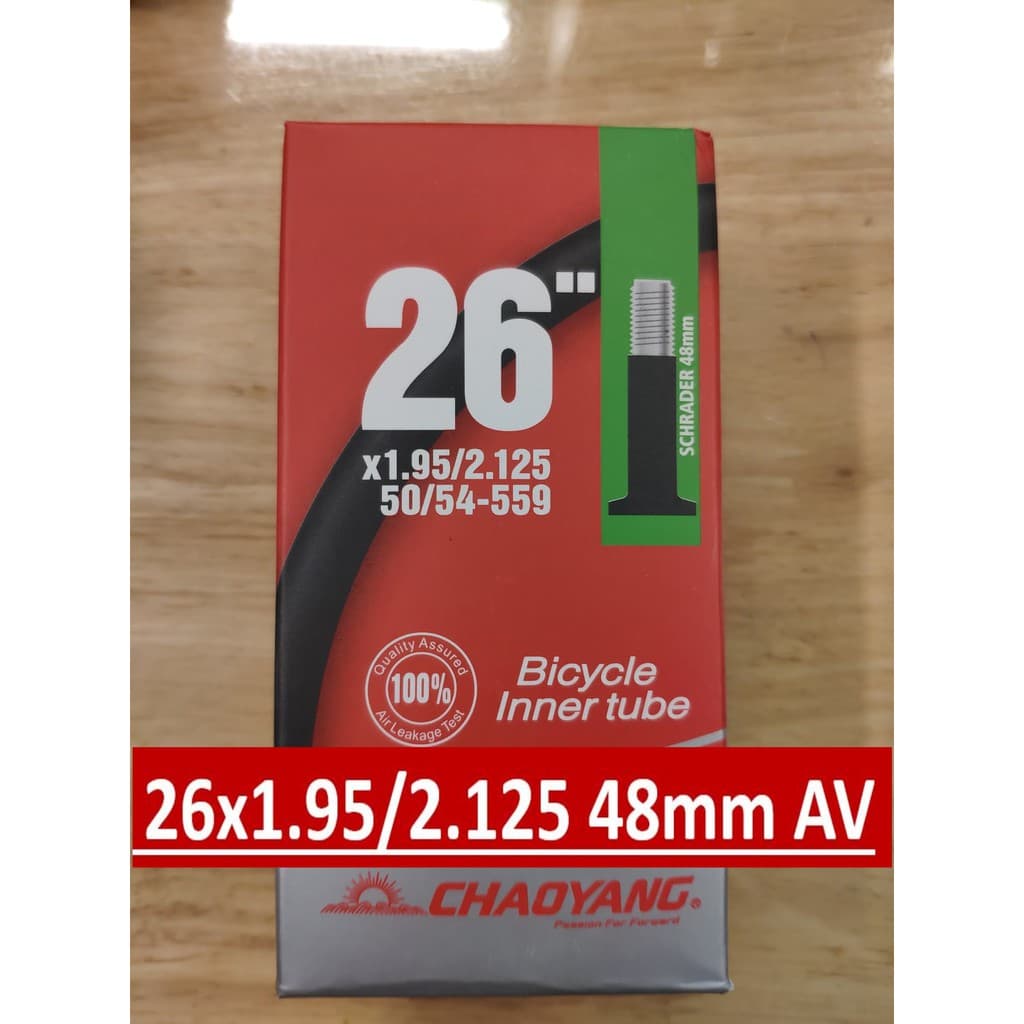 ยางในเสือภูเขา Chaoyang 26x1.95/2.125 รูปที่ 1