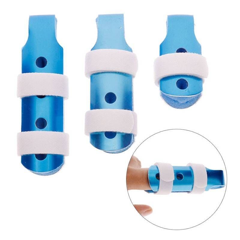 เฝือกดามนิ้ว อลูมิเนียมโฟม ที่ดามนิ้ว เฝือกนิ้ว Finger Splint Trigger Finger อุปกรณ์เฝือกใส่นิ้ว บรรเทาอาการปวดนิ้วมือ รูปที่ 2