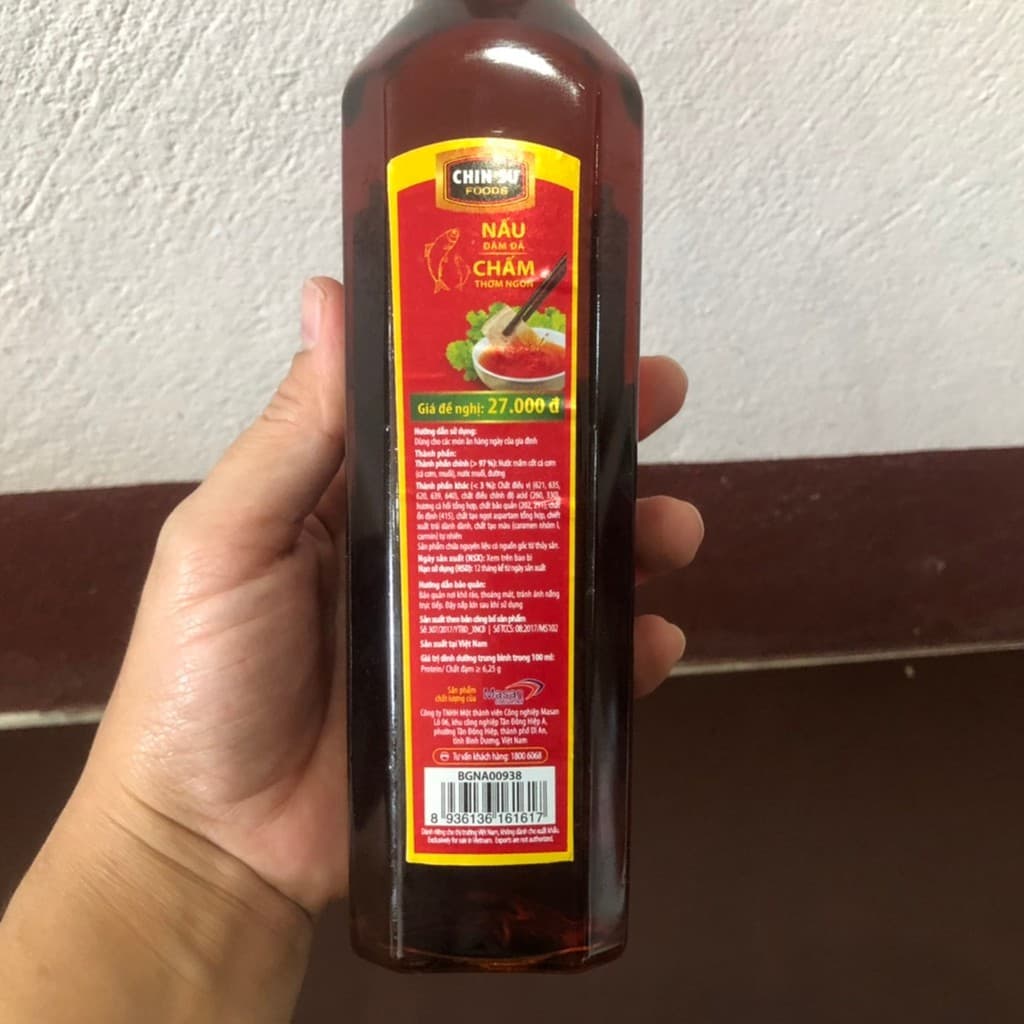 น้ำปลา น้ำปลาเวียดนาม ขนาด 500 ml รูปที่ 5