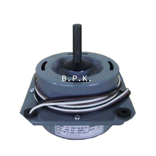 มอเตอร์ มอเตอร์แอร์ มอเตอร์แอร์บ้าน แอร์บ้าน คอยร้อน บีพีเค bpk motor work 1/8 1/6 1/4 1/3 ปีก กลม รูปที่ 1