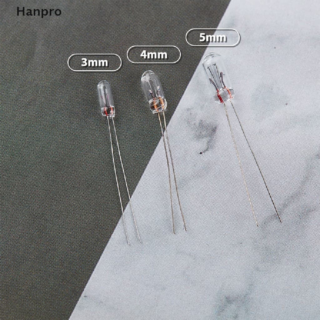 Hanpro> หลอดไฟพลาสติก 3 4 5 มม. 3 6 12 24V ขนาดเล็ก 10 รูปที่ 4