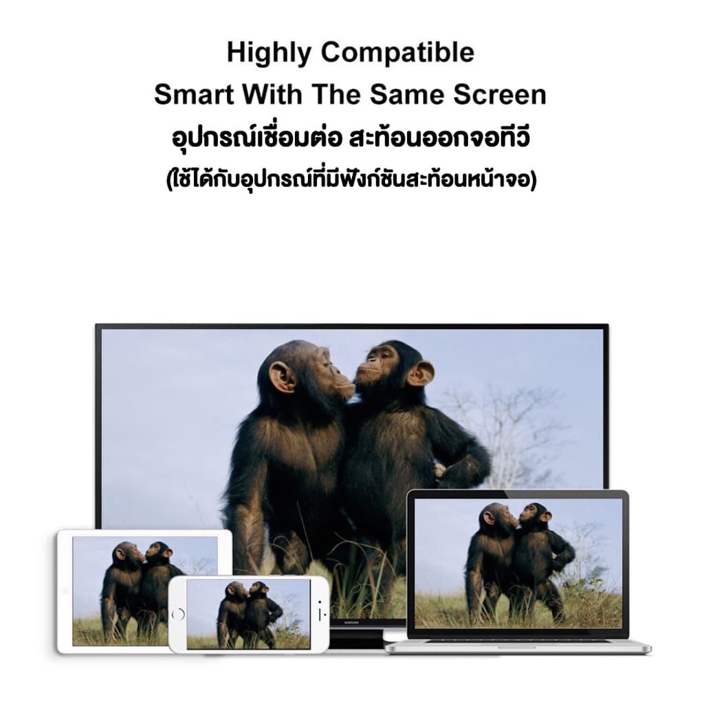 Anycast M18 Plus FW.2020 WIFI Display HDTV อุปกรณ์เชื่อมต่อมือถือไปทีวี ใหม่ล่าสุด M18plus รูปที่ 4